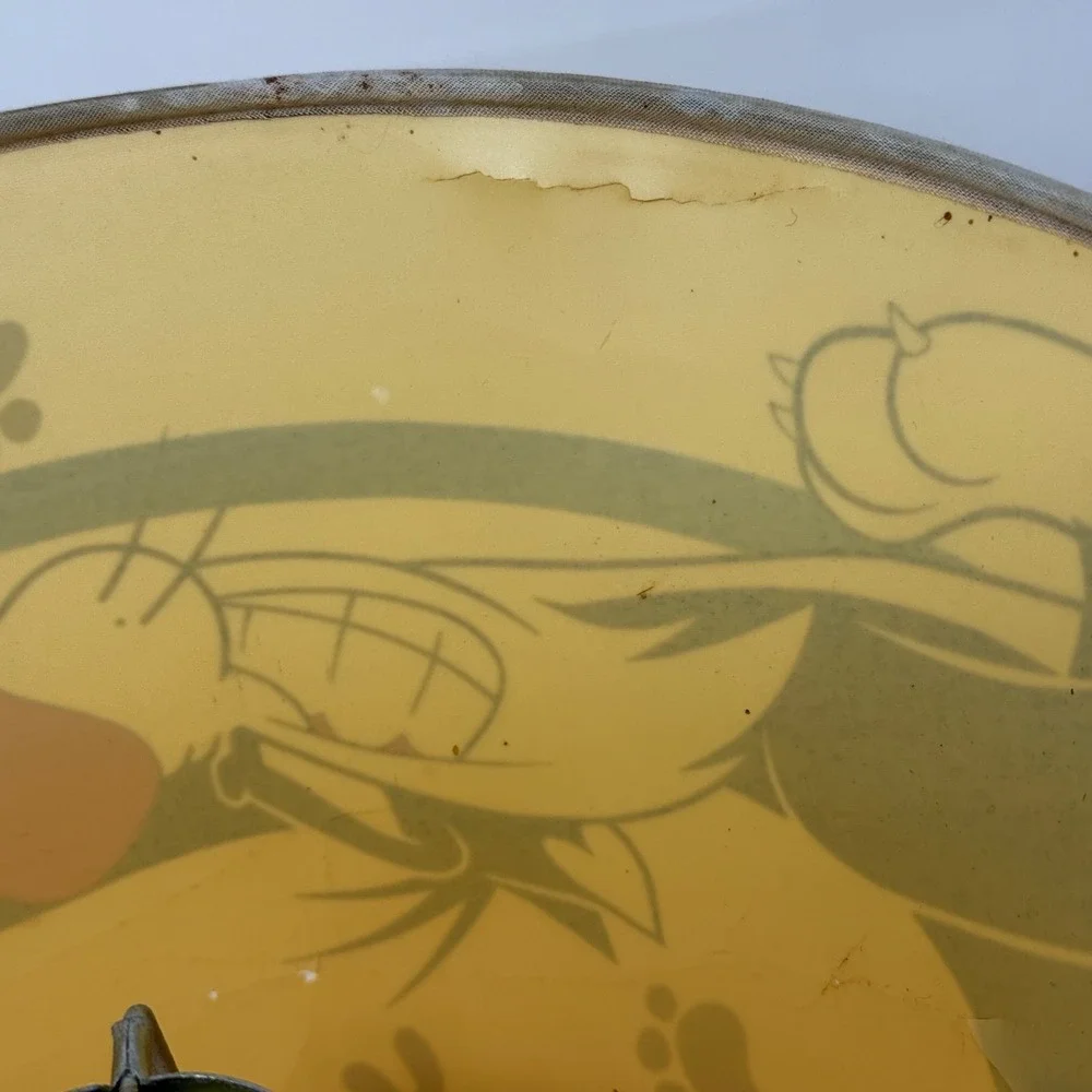 Looney‎ Tunes Tweety Bird Sylvester Lamp Shade 1996 Warner Bros Kids Room Decor